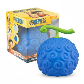 Grupo Erik One Piece Demon Fruit lamp illuminates desks with collectible charm.