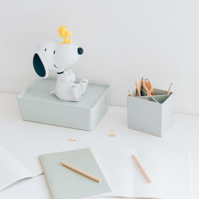 Grupo Erik Snoopy lamp warm-glow brings comfortable ambience to evenings.