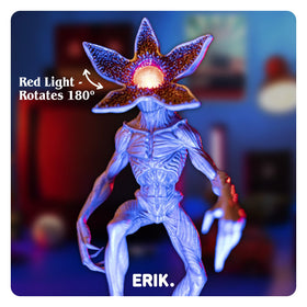 Grupo Erik Demogorgon lamp 180-degree rotation directs light precisely.