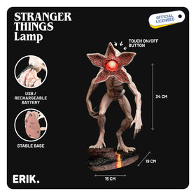 Grupo Erik Stranger Things lamp rechargeable battery for portable use.