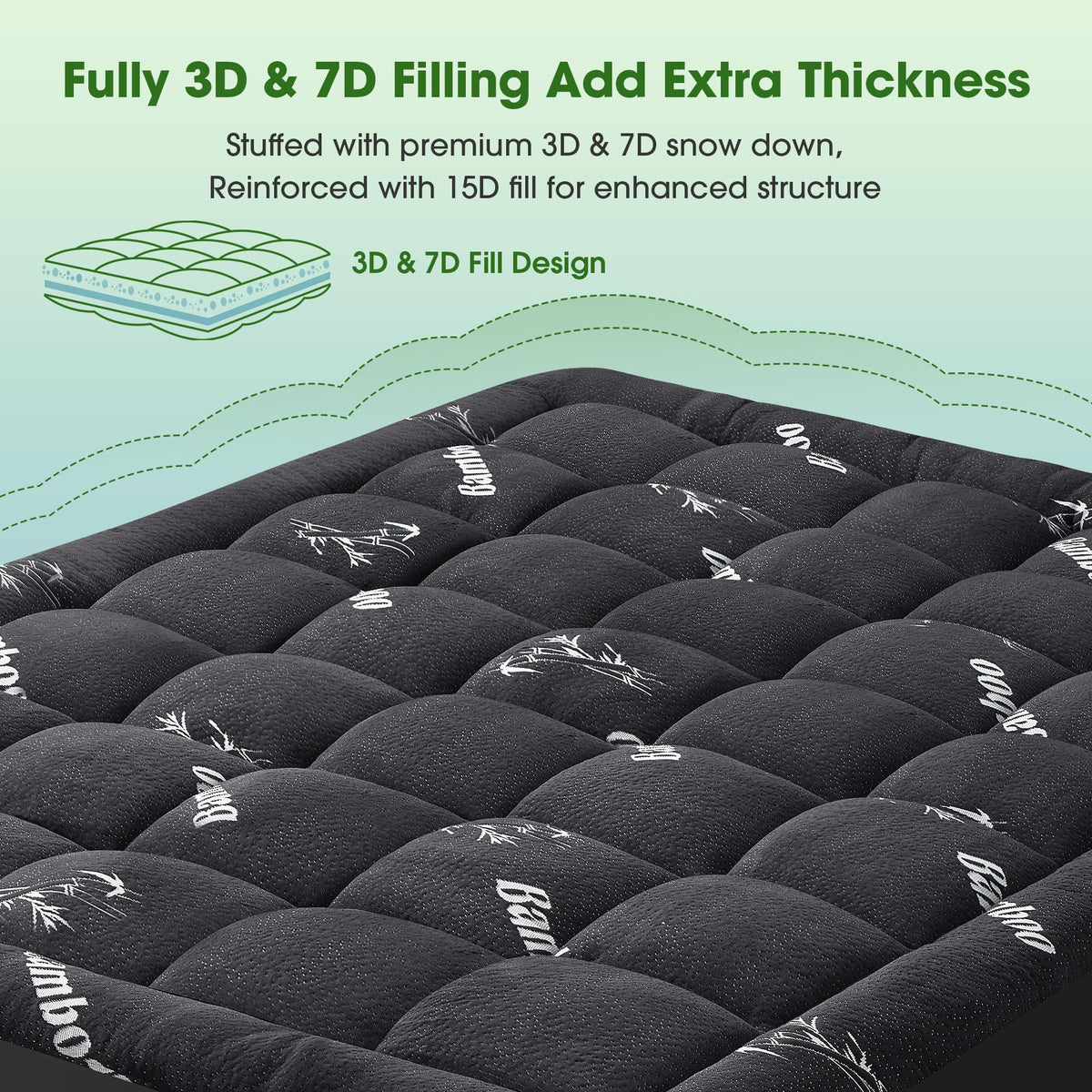 GRUSIGN close-up of breathable bamboo fabric for airflow