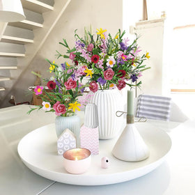 GTIDEA cemetery artificial flowers offering enduring beauty with minimal care