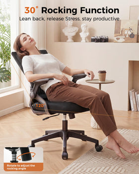 GTPLAYER sturdy 5-star base enhances chair stability.