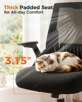 GTPLAYER seat height adjustment to fit your desk height.