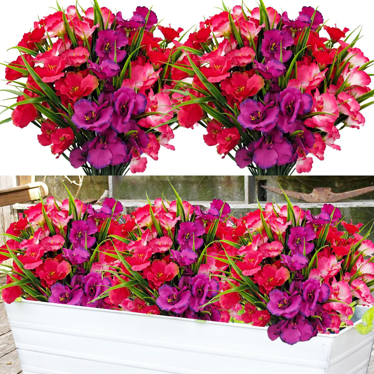 Guagb hibiscus pink outdoor flower perfect for window boxes.
