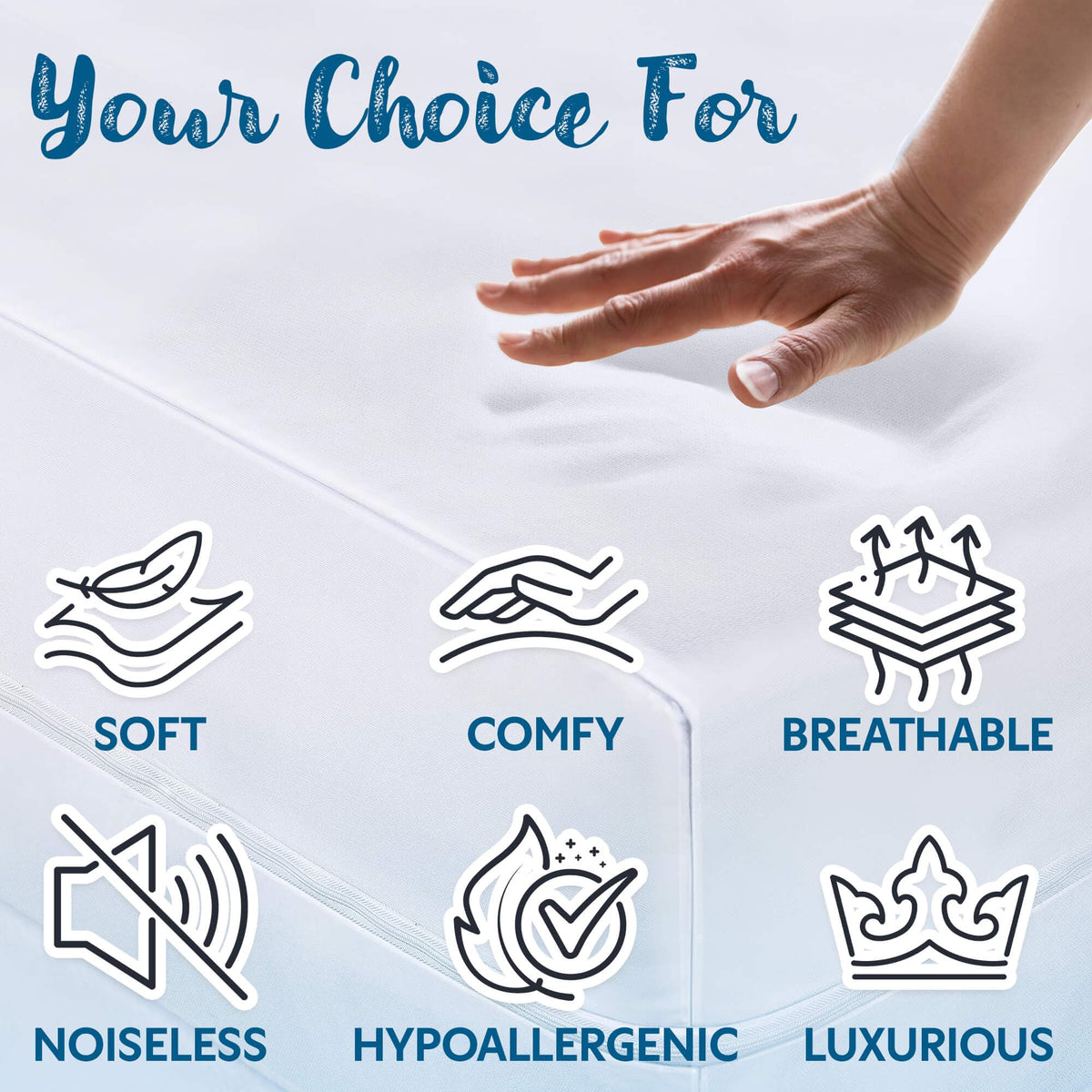Guardmax machine-washable design displayed for easy care.