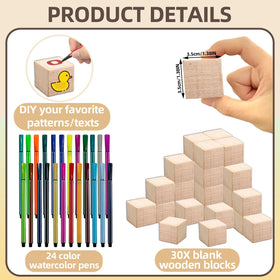 Guawubiang 24-color painting pens deliver vibrant options for DIY decorations.