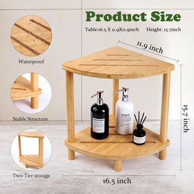 GUGIGIP corner stool shown with included tools for quick assembly