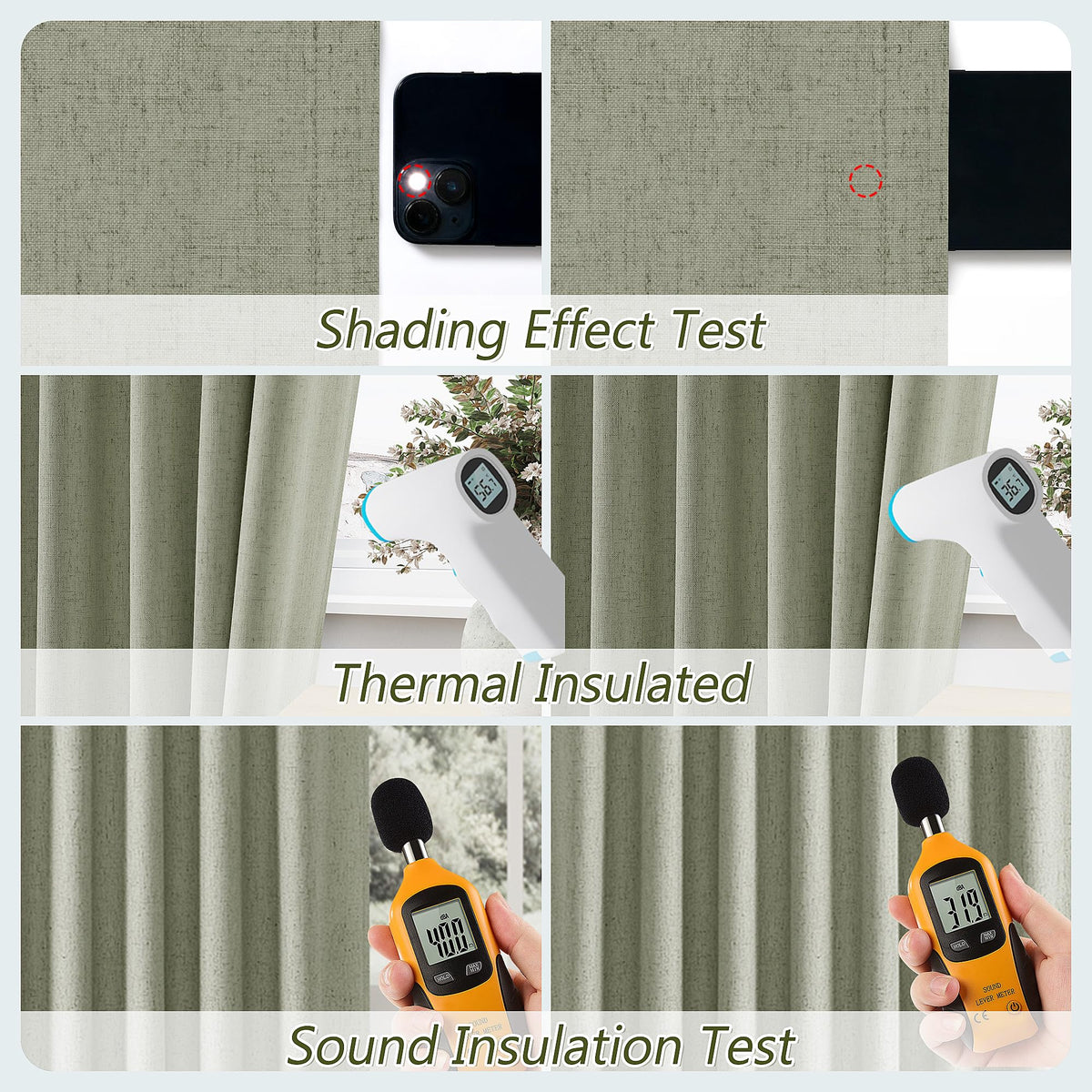 Back tab and loop pocket design enables versatile hanging options