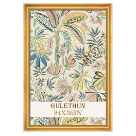 GULETHUN 24x36 frame with gold finish front view for versatile home display.