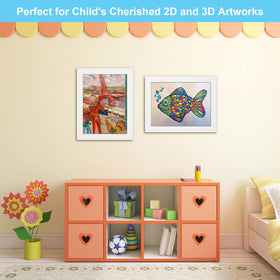 GULETHUN 2D/3D art frame suits paintings, certificates, photos, and crafts.