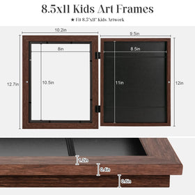 180-degree open-front design for quick artwork replacement by GULETHUN