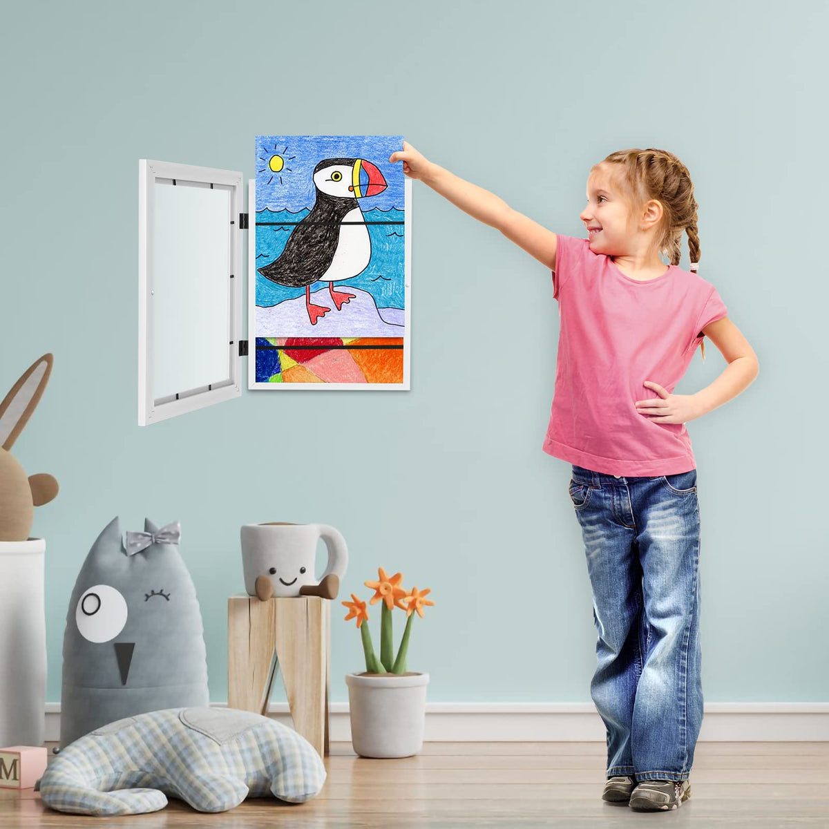 GULETHUN high-capacity frame holds 50-150 pieces.