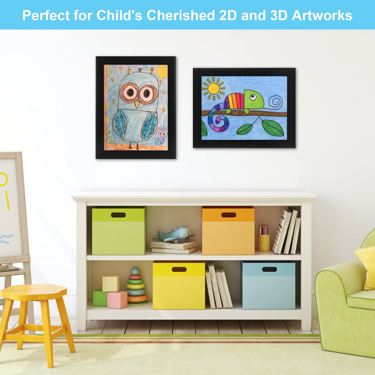 GULETHUN supports 2D and 3D pieces for creative displays