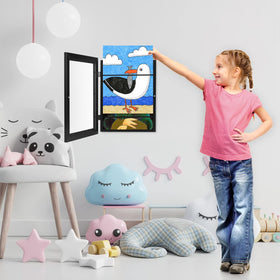 GULETHUN high-capacity frame stores 50–150 artworks comfortably