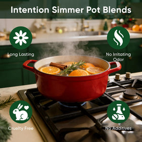 Guluxly Simmer Pot Chai Spice blend releasing comforting aroma in your kitchen