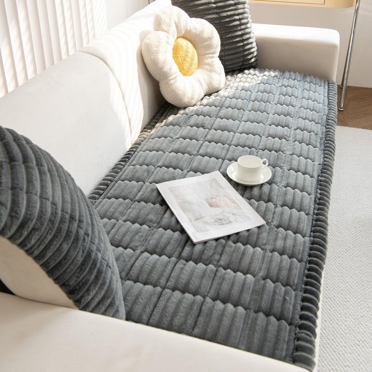 Gumfolk pet couch covers provide dual protection for furniture and floors.
