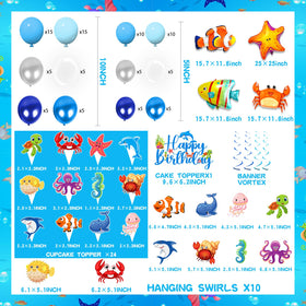Gumwaqu cake toppers add ocean charm to dessert and cupcakes.