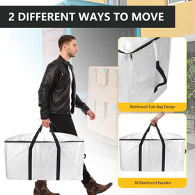 GUOBOYCL dorm move setup with bags organized for college students.