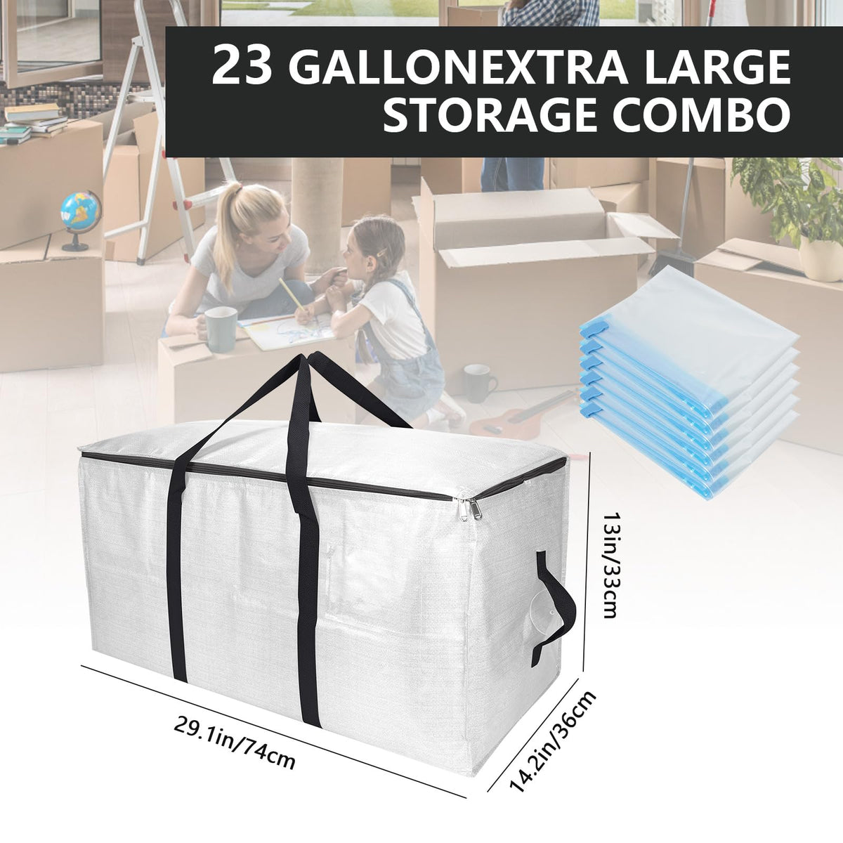 GUOBOYCL bag with dual carrying straps for versatile transport.