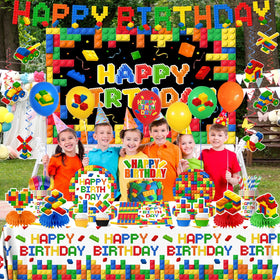 Gupesxu building block balloons in latex add color and fun to celebrations