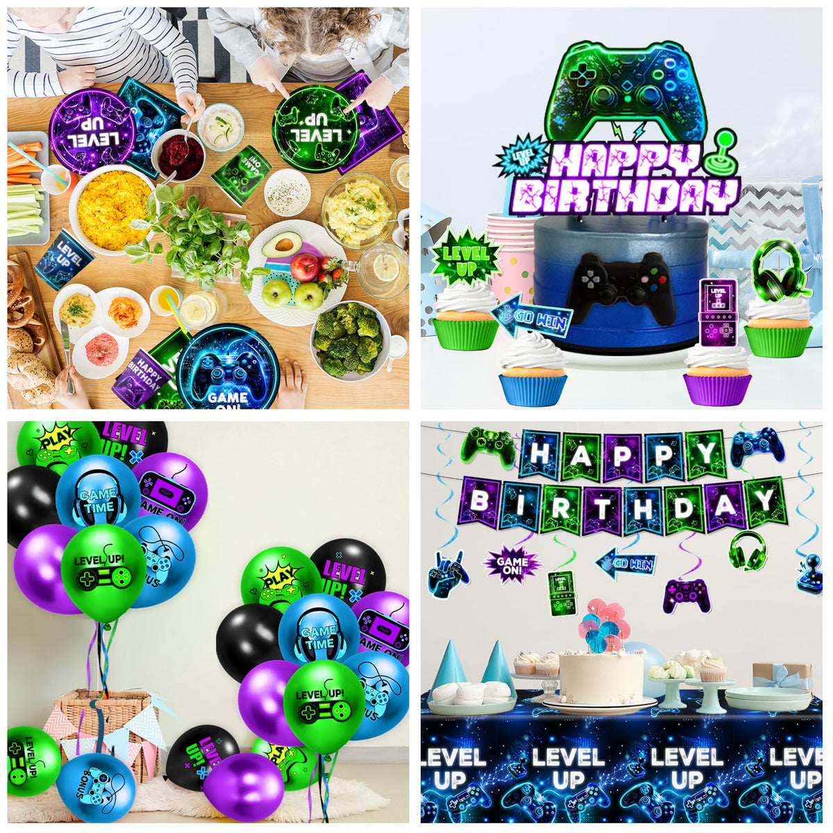 Gupesxu cake toppers add a standout focal point to the birthday cake