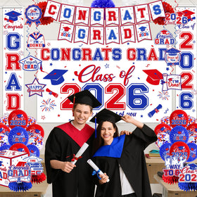 Gupesxu Congrats Grad banner for a milestone celebration.