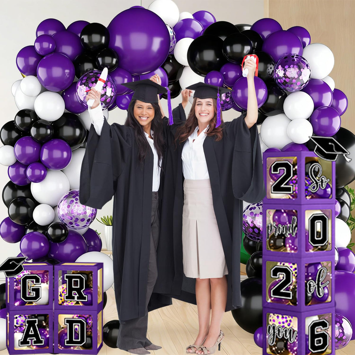 Gupesxu So Proud of You banner inspires celebratory moments.