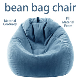 Gurxien kids bean bag in dorm room for study breaks.