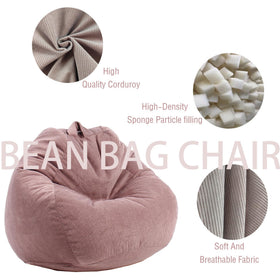 Gurxien bean bag box packaging shows compact shipping.