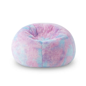 Gurxien faux rabbit fur cover closeup shows luxurious texture and kid-friendly softness.