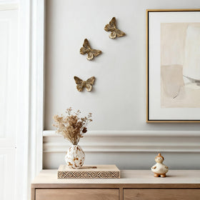 GUSFREUD weather-resistant butterfly wall decor suitable for garden or outdoor