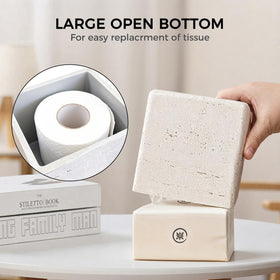 GUSFREUD durable resin with stone-like finish provides stable, premium storage.