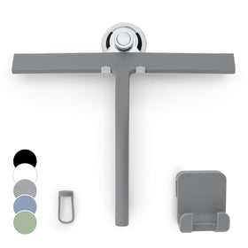 GÜTEWERK silicone shower squeegee with streak-free blade for glass doors