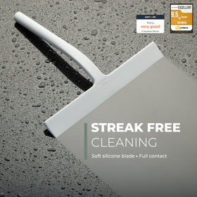 GÜTEWERK squeegee with matte-finish for a timeless bathroom look