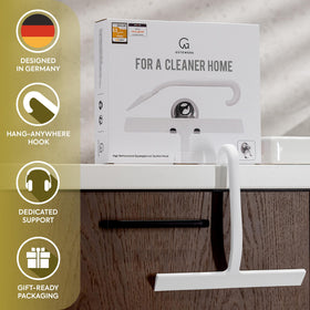 GÜTEWERK ergonomic handle provides comfortable grip