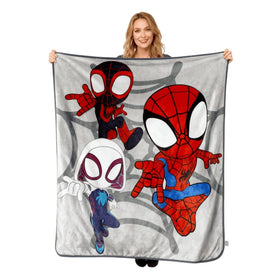 GVIOOEI Spider Blanket with cartoon print, cozy bed throw for lounging