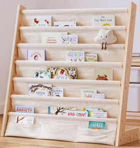 G&W Gruwald Kids Bookshelf with solid wood shelves for durable daily use.