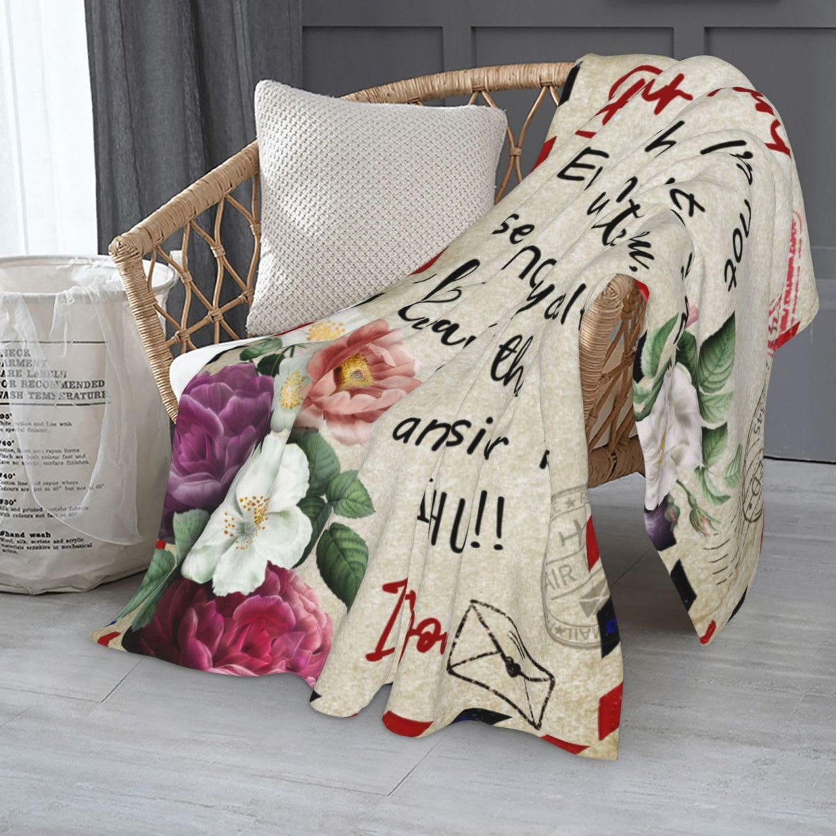 GWLCGFY Aunt Gifts Blanket cozy snuggle ideal for sofa movie nights.
