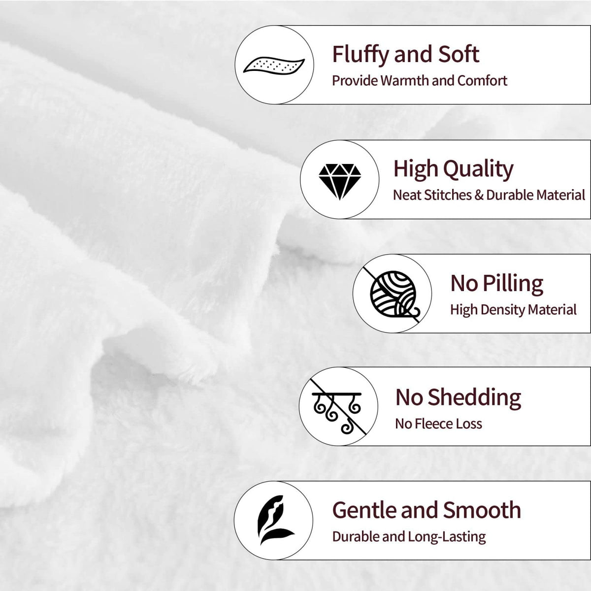 GWLCGFY Aunt Gifts Blanket durable fabric stays soft after washing.