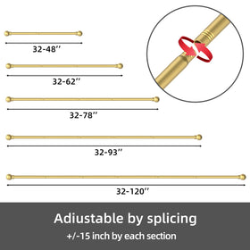 GXOACKJ gold finish adds warm modern appeal to living spaces