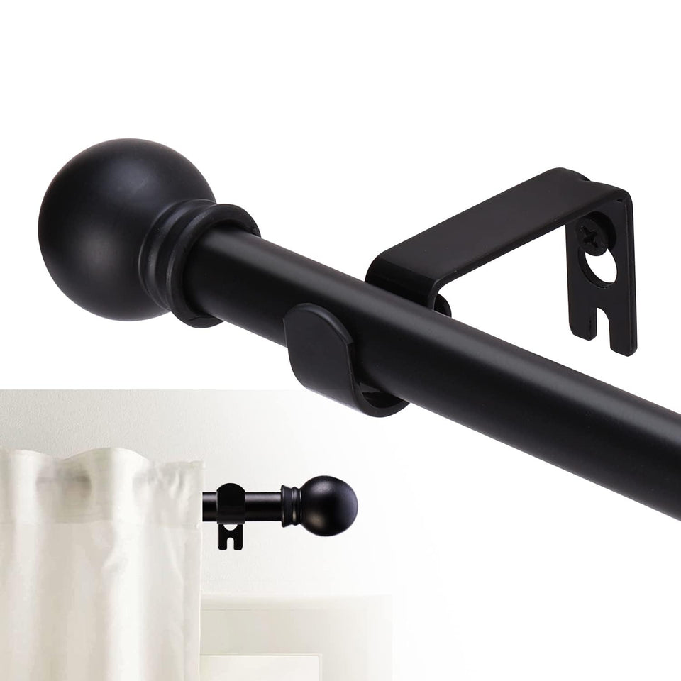 GXOACKJ curtain rod 66-120 inch assembly for easy, sturdy installation.