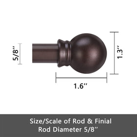 GXOACKJ brown finish close-up reveals rust-resistant metal for durability.