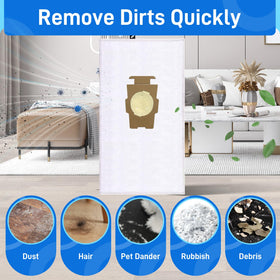 Gygbvo bags easy to install in Kirby vacuums for quick maintenance
