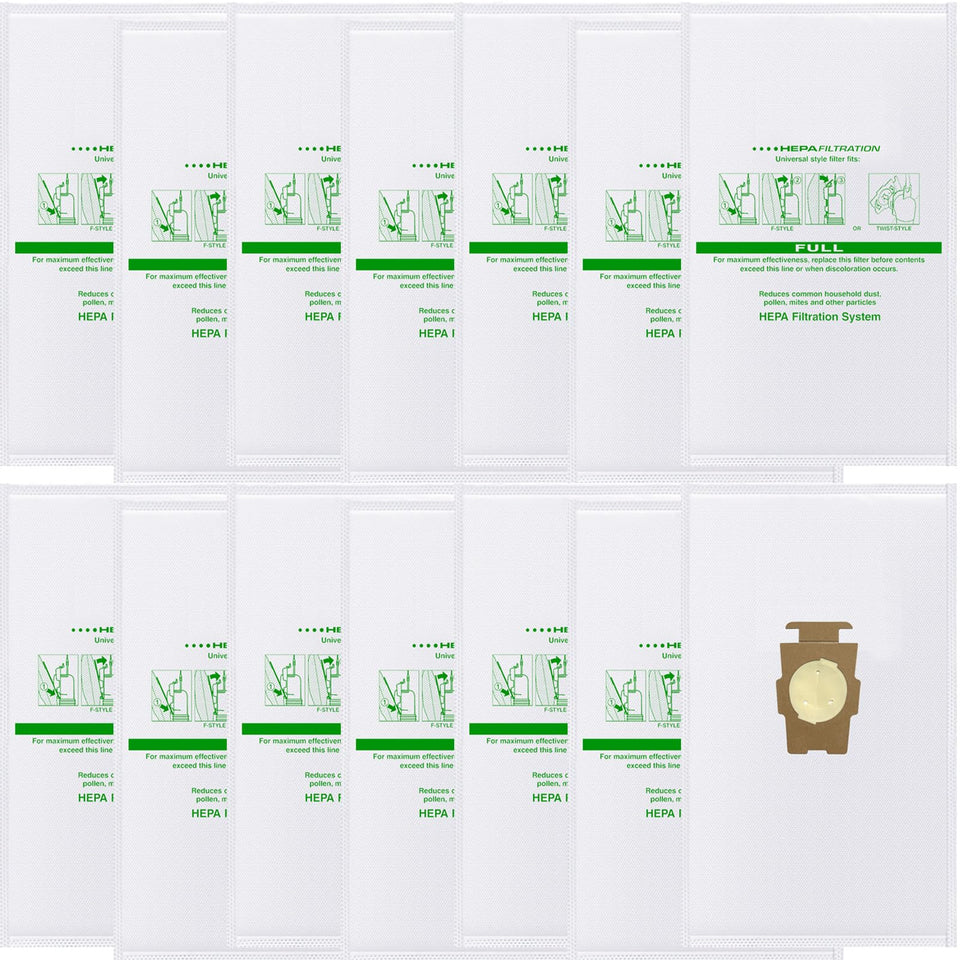 Gygbvo 14-pack HEPA bags for Kirby Sentria, efficient dust containment