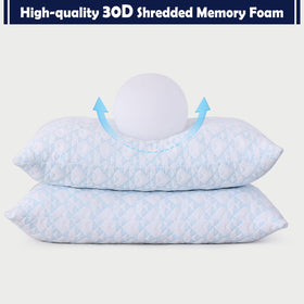 GYlongFA fluffy resilient fill helps the pillow keep its shape