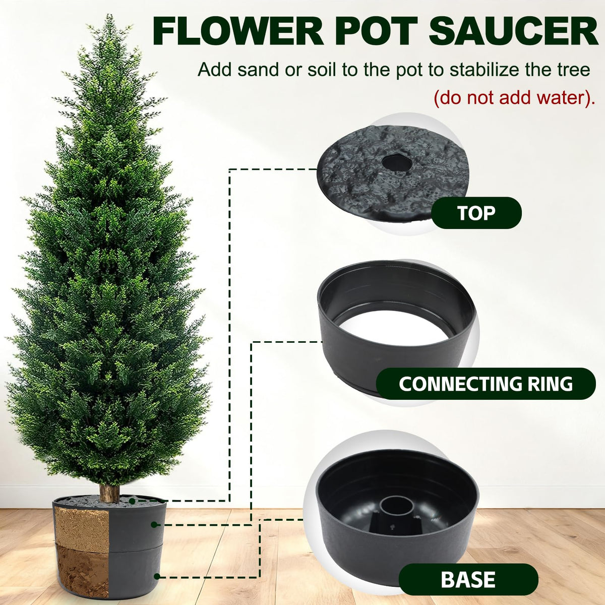GZFDY topiary year-round UV-resistant greenery ideal for low-maintenance spaces.