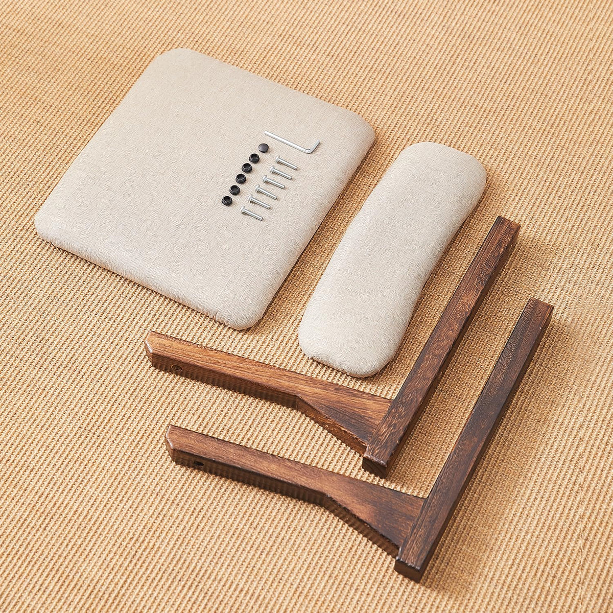 GZQWDC padded-floor-chair provides plush comfort for lounging