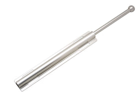 H. Bowes 12-inch valet rod satin nickel for sturdy closet organization.
