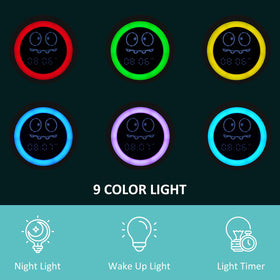 H-chin alarm clock offers 17 soothing sounds to aid sleep